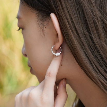 Minimalist Lu Lu Tong Barrel Earrings, Fresh Style Hollow Tube Drop Earrings for Women