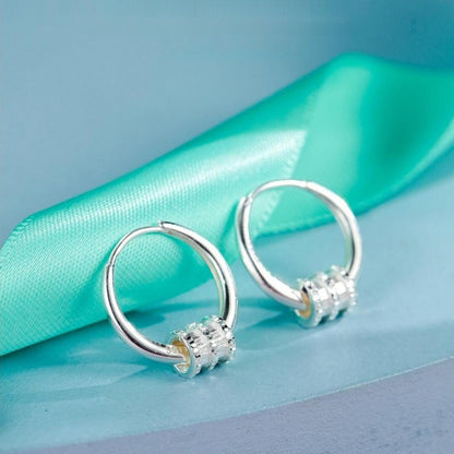 Minimalist Lu Lu Tong Barrel Earrings, Fresh Style Hollow Tube Drop Earrings for Women