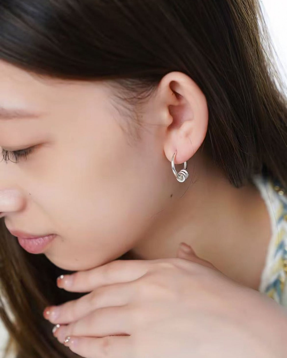 Minimalist Lu Lu Tong Barrel Earrings, Fresh Style Hollow Tube Drop Earrings for Women