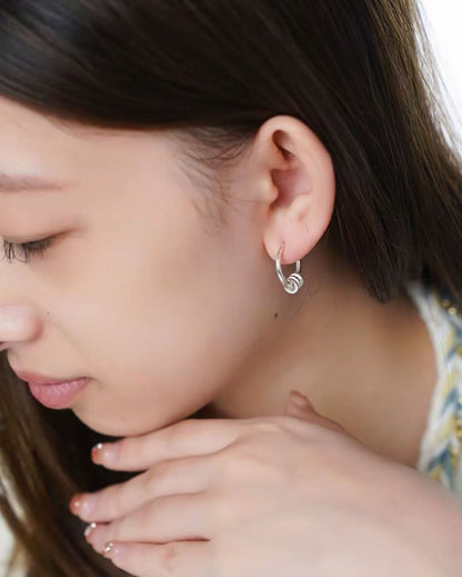 Minimalist Lu Lu Tong Barrel Earrings, Fresh Style Hollow Tube Drop Earrings for Women
